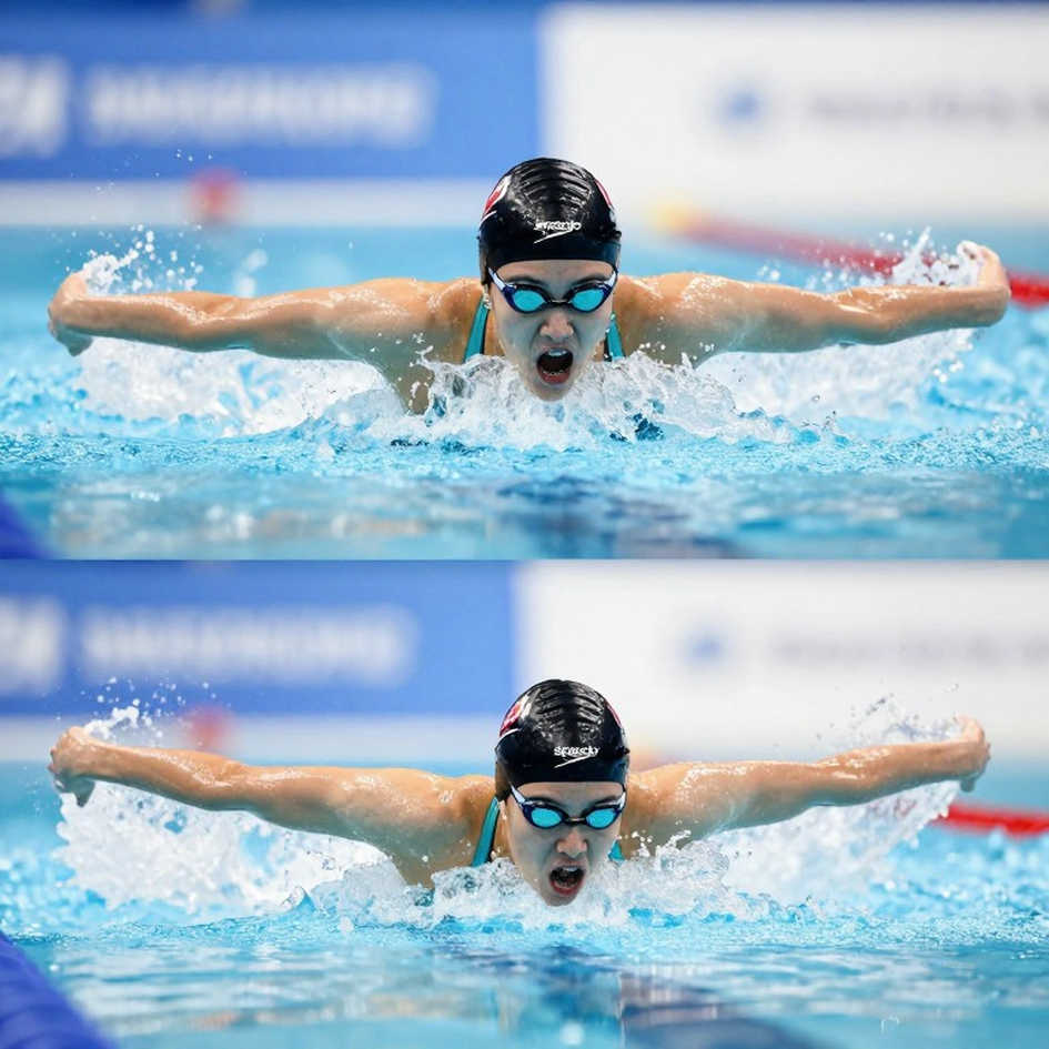 Roos Vanotterdijk phá kỷ lục Bỉ 100m bướm bể ngắn với 55,29 giây